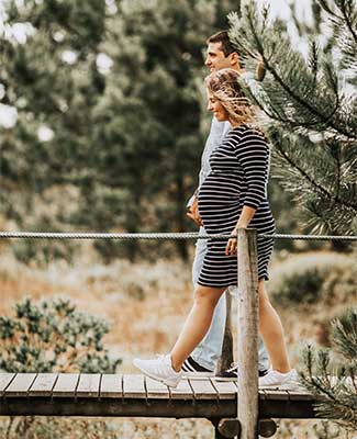 پیاده روی در دوران بارداری-برای-کاهش اضطراب و استرس حاملگی
